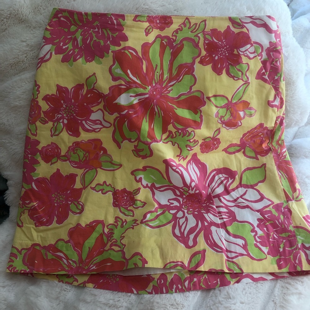 Lilly Pulitzer tropical skirt